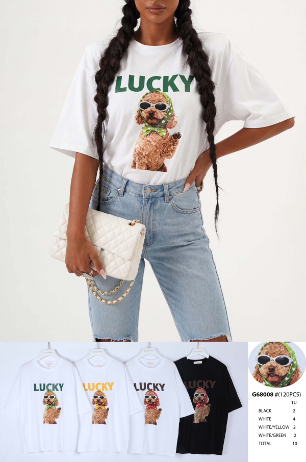 Bluzka damska (Francja produkt) Roz Standard, Mix Kolor .Paczka 10 szt